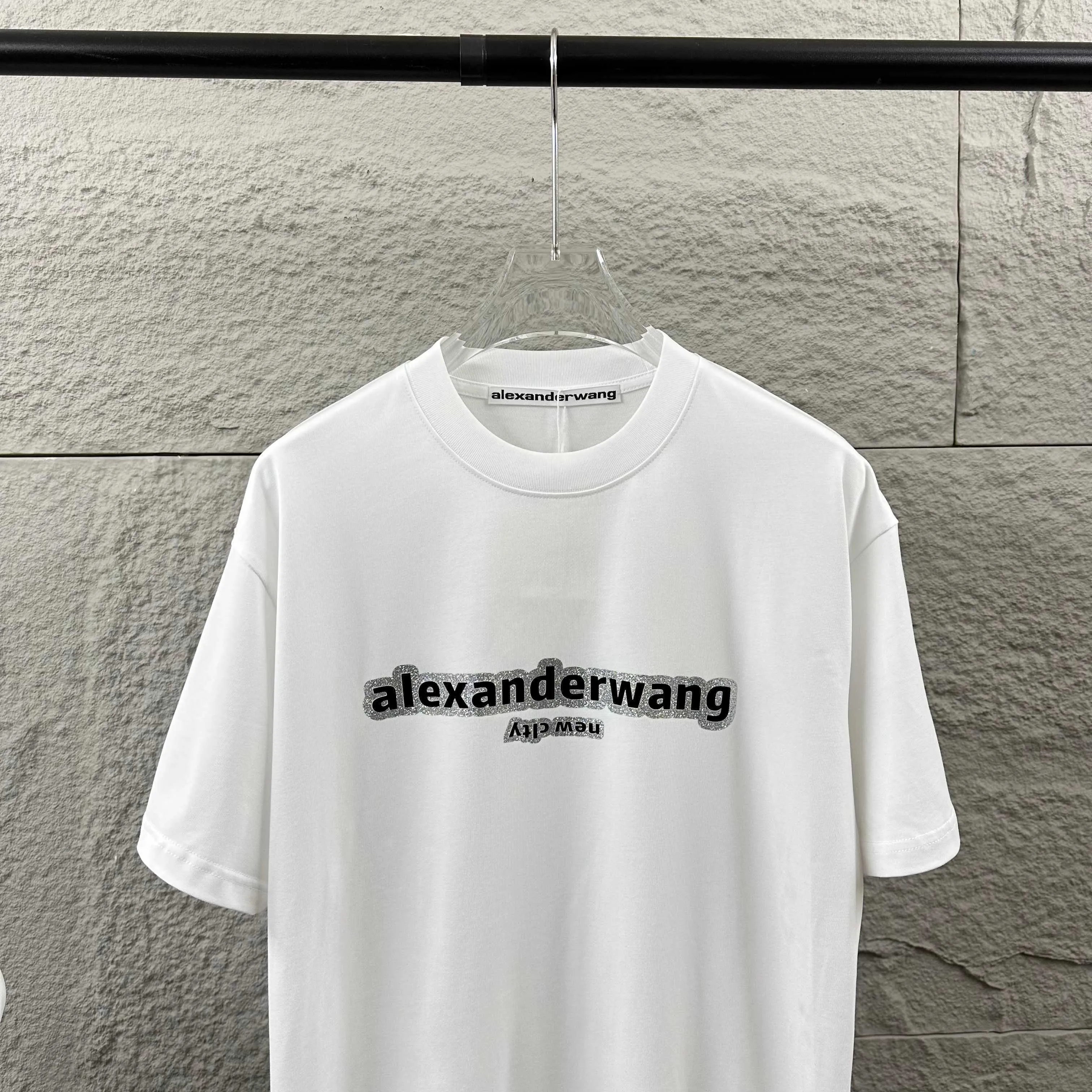 * *alexander 2026 New Arrival wang T Same Style ：Black White Size： S （90-130 ） M （120-150 ） L （140-165 ） XL （160-180 ） XXL （180 ）